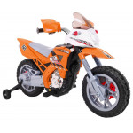 Elektrická motorka Cross - oranžová